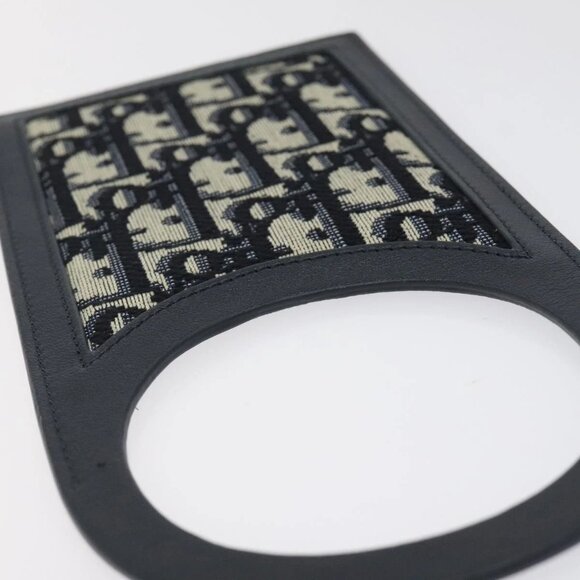 Christian Dior Trotter Canvas Door Knob Plate Navy Auth - Picture 8 of 16